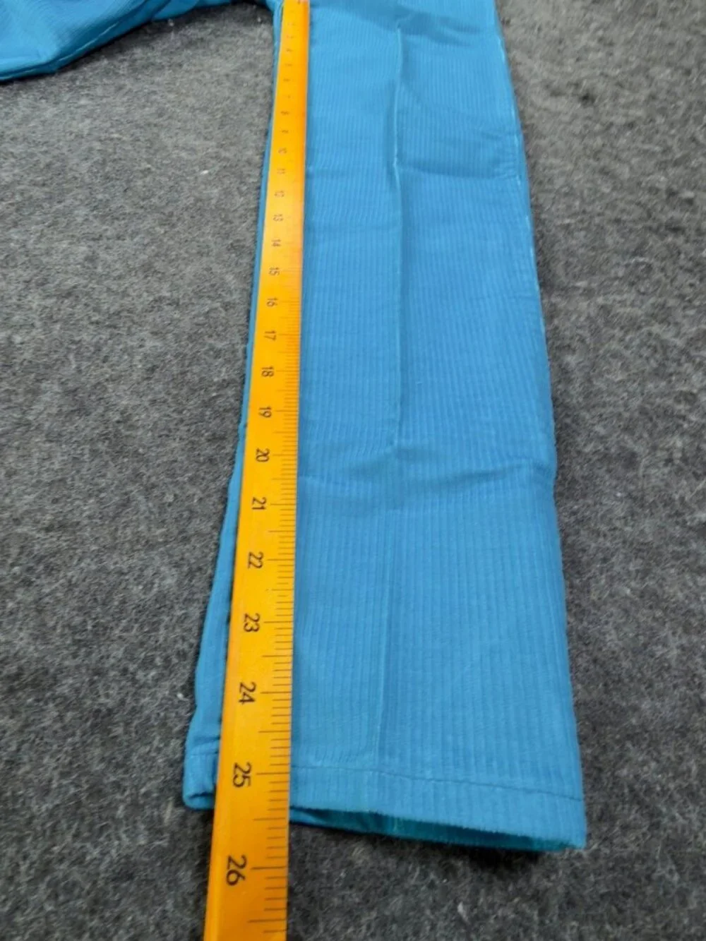 Maverick Corduroy Pants Girls 8 Slim Blue Cotton Blend Vintage 80s Deadstock NWT
